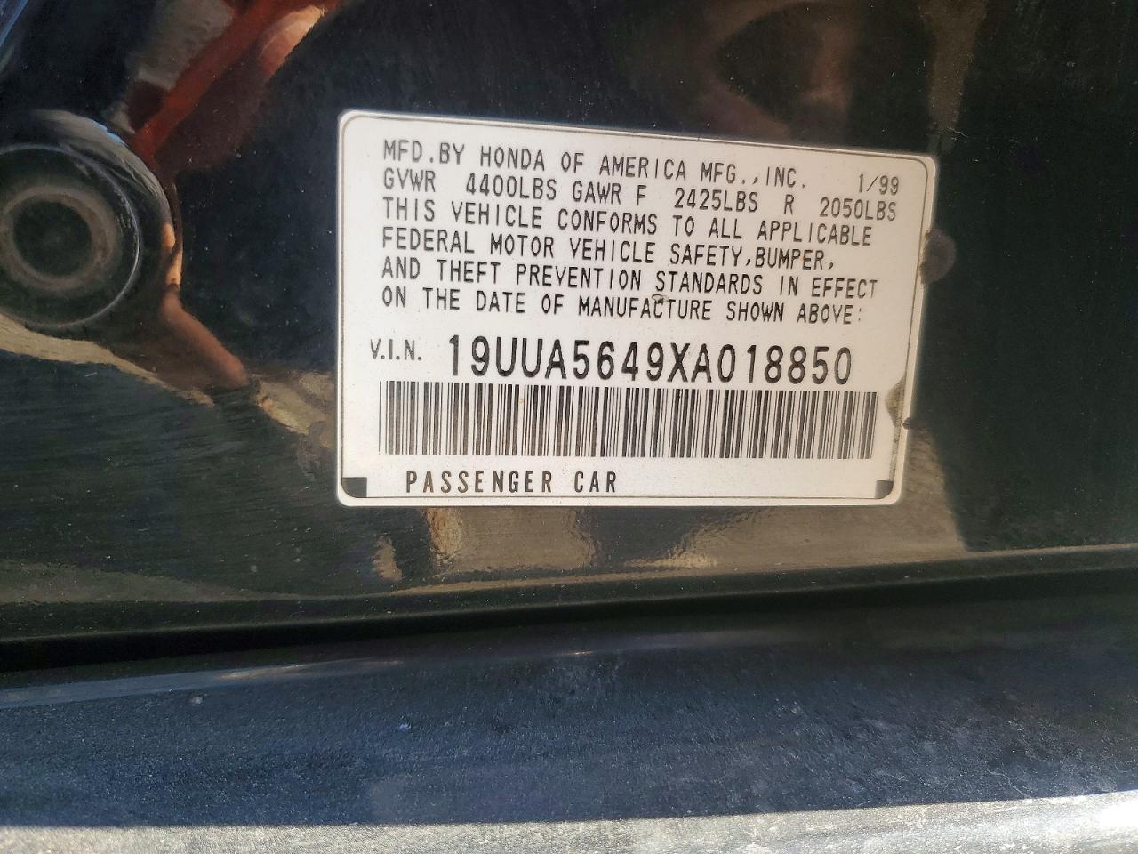 1999 ACURA TL