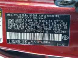 2005 TOYOTA CAMRY