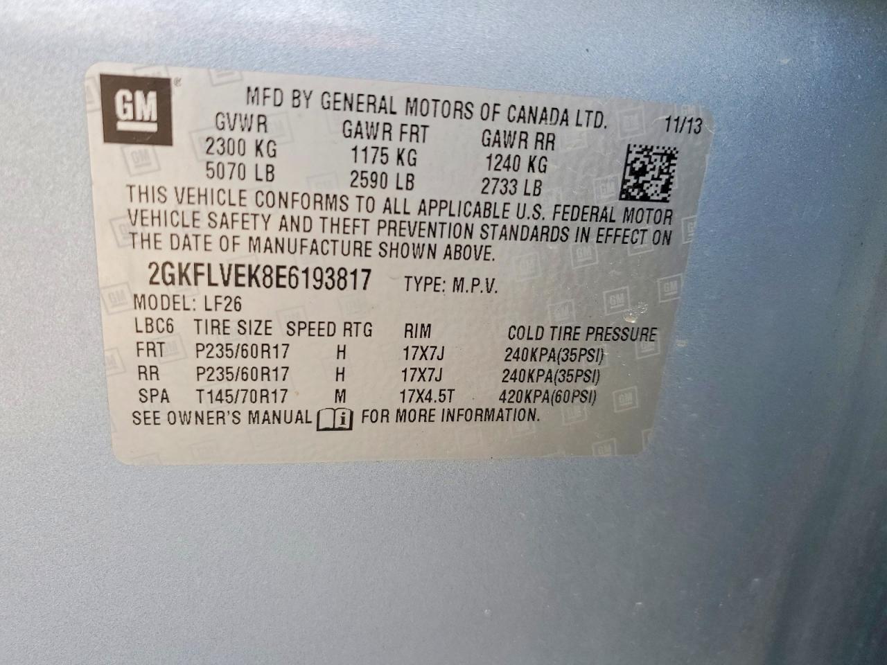 2014 GMC Terrain