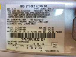 2017 FORD FUSION