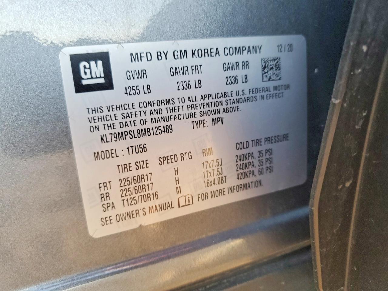 2021 CHEVROLET Trailblazer