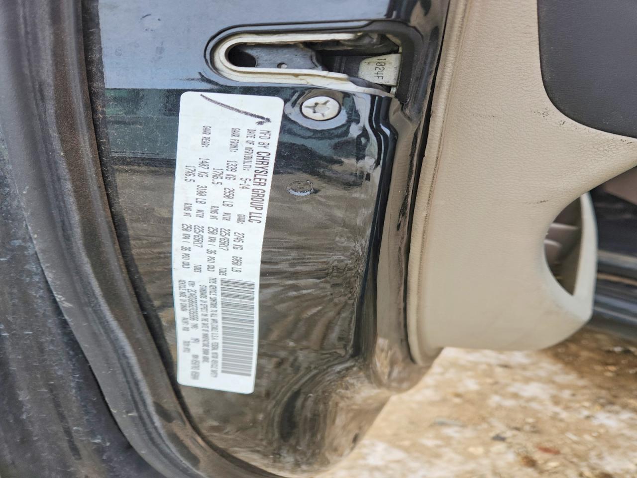 2014 DODGE GRAND CARAVAN