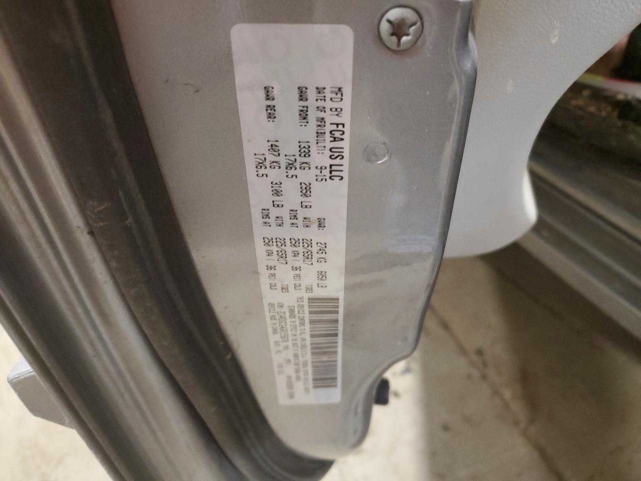 2016 DODGE GRAND CARAVAN