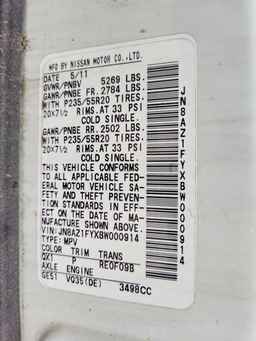 2011 NISSAN MURANO
