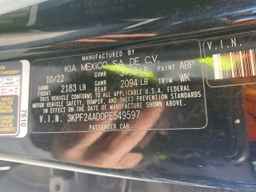 2023 KIA FORTE