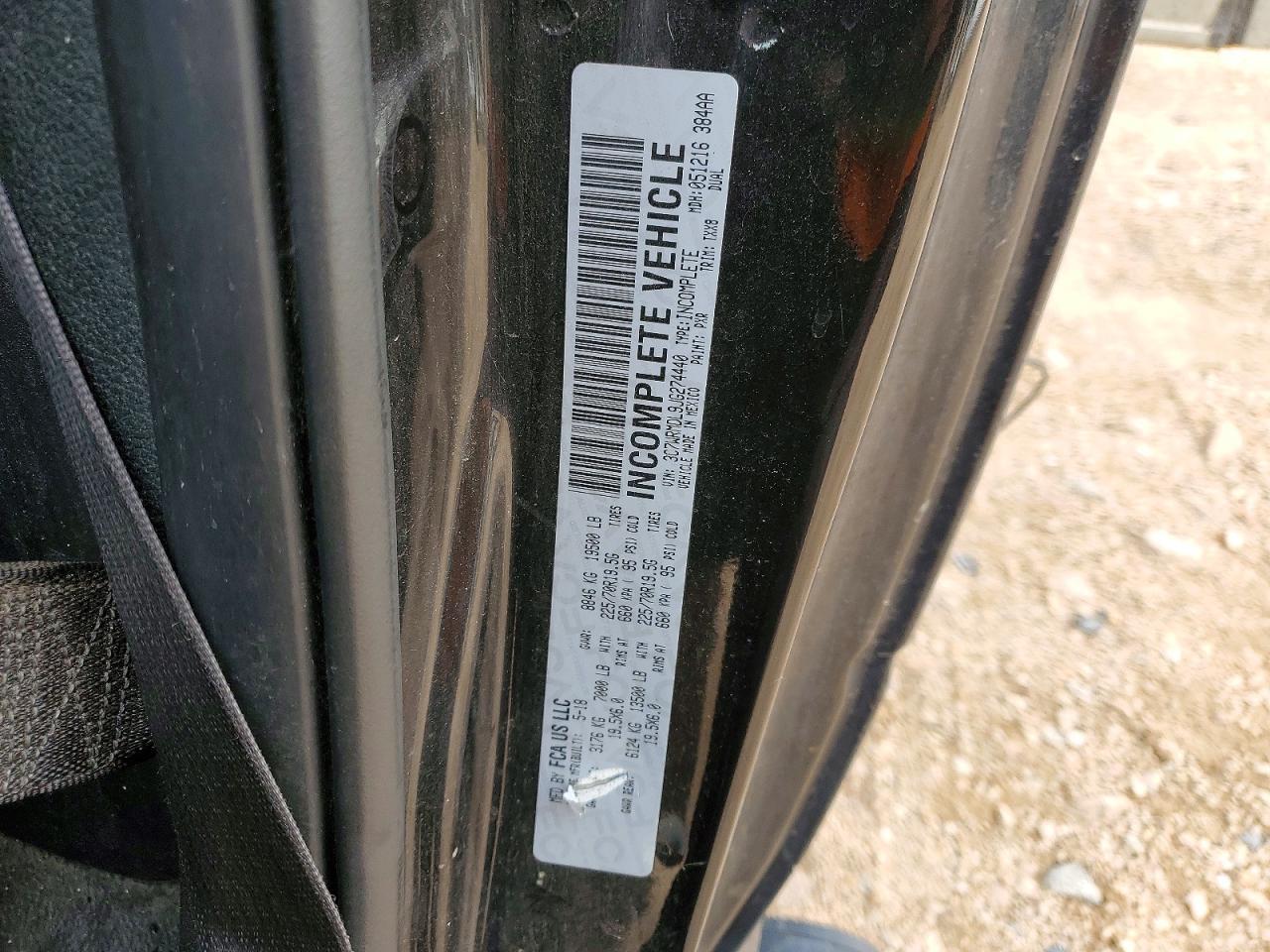 2018 RAM 5500