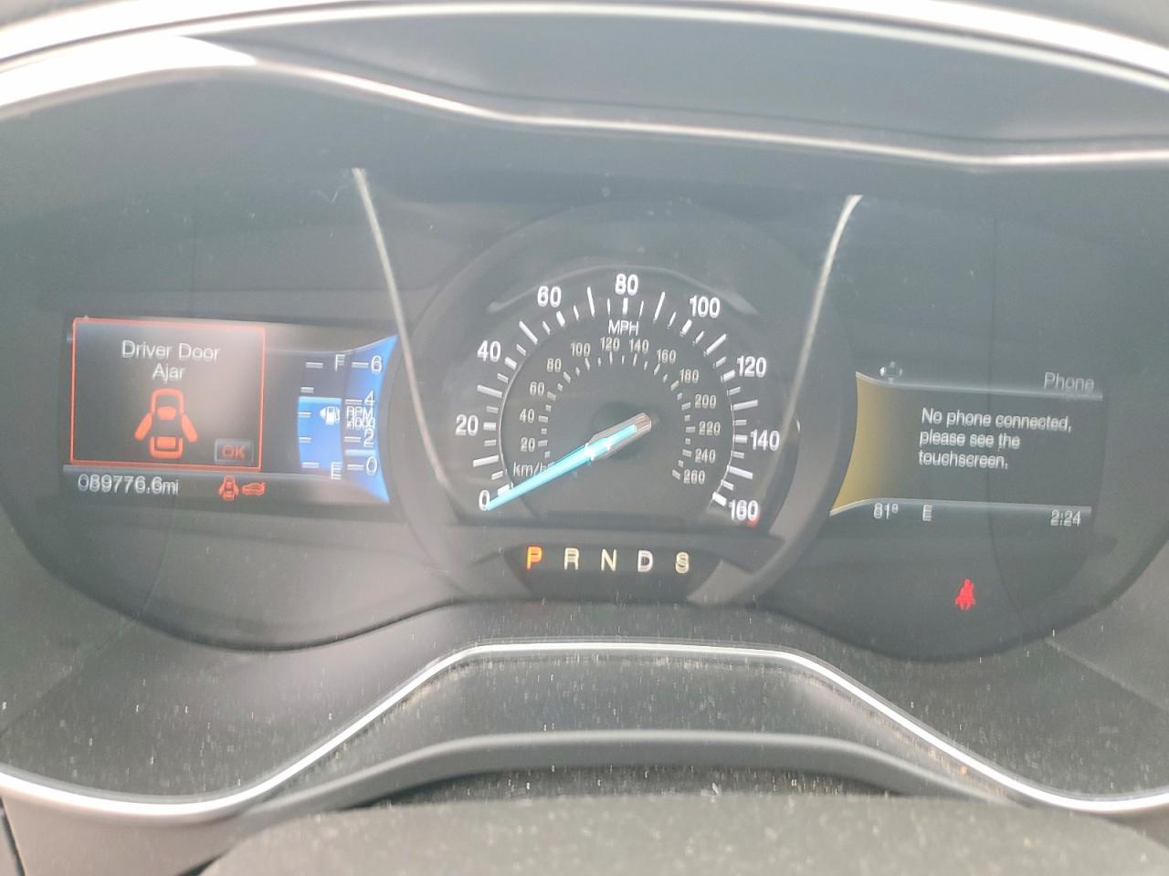 2016 FORD FUSION