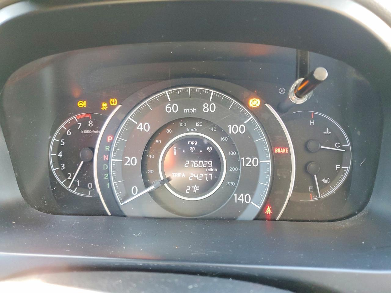 2012 HONDA CR-V