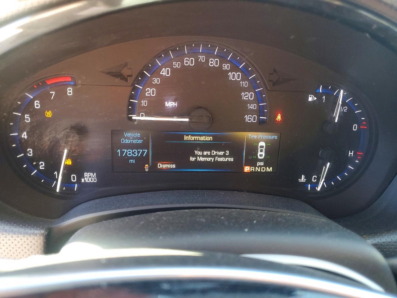 2016 CADILLAC XTS