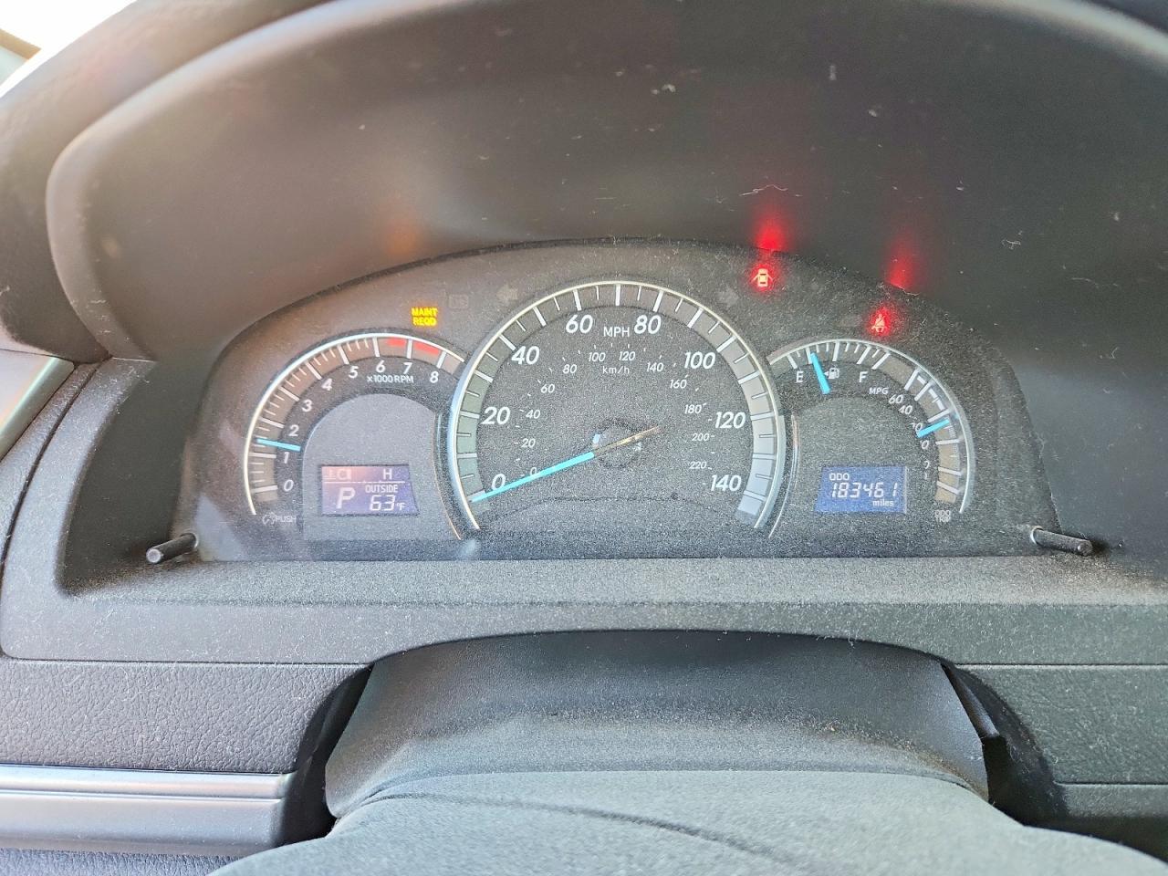 2012 TOYOTA CAMRY