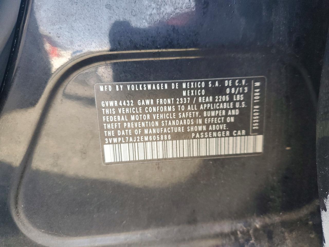 2014 VOLKSWAGEN JETTA