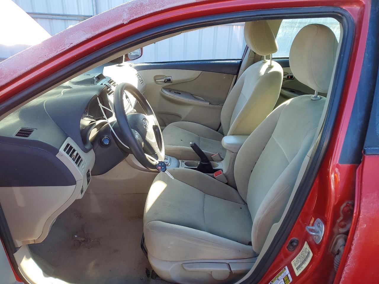 2012 TOYOTA COROLLA