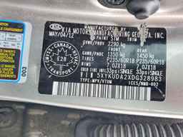 2013 KIA SORENTO