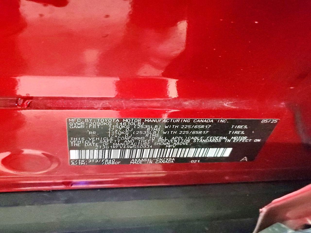 2025 TOYOTA RAV4