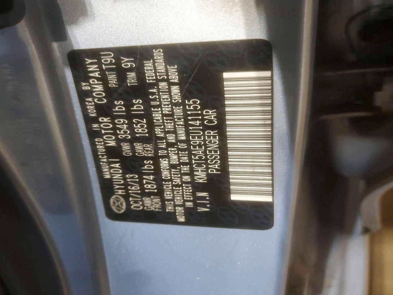 2014 HYUNDAI ACCENT