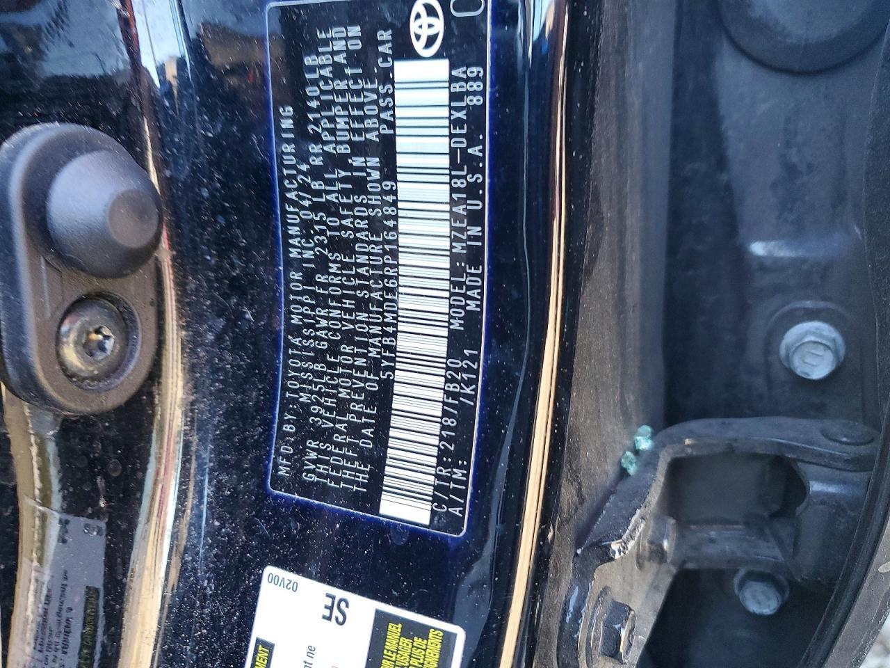 2024 TOYOTA COROLLA