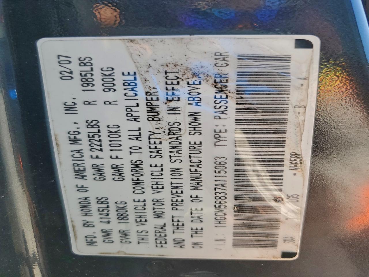 2007 HONDA CIVIC