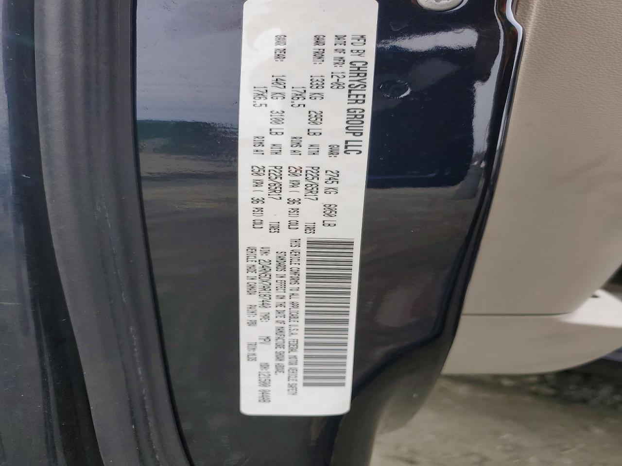 2010 DODGE GRAND CARAVAN