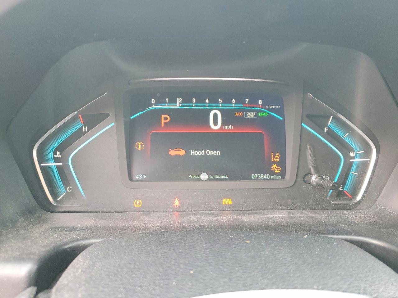 2018 HONDA ODYSSEY