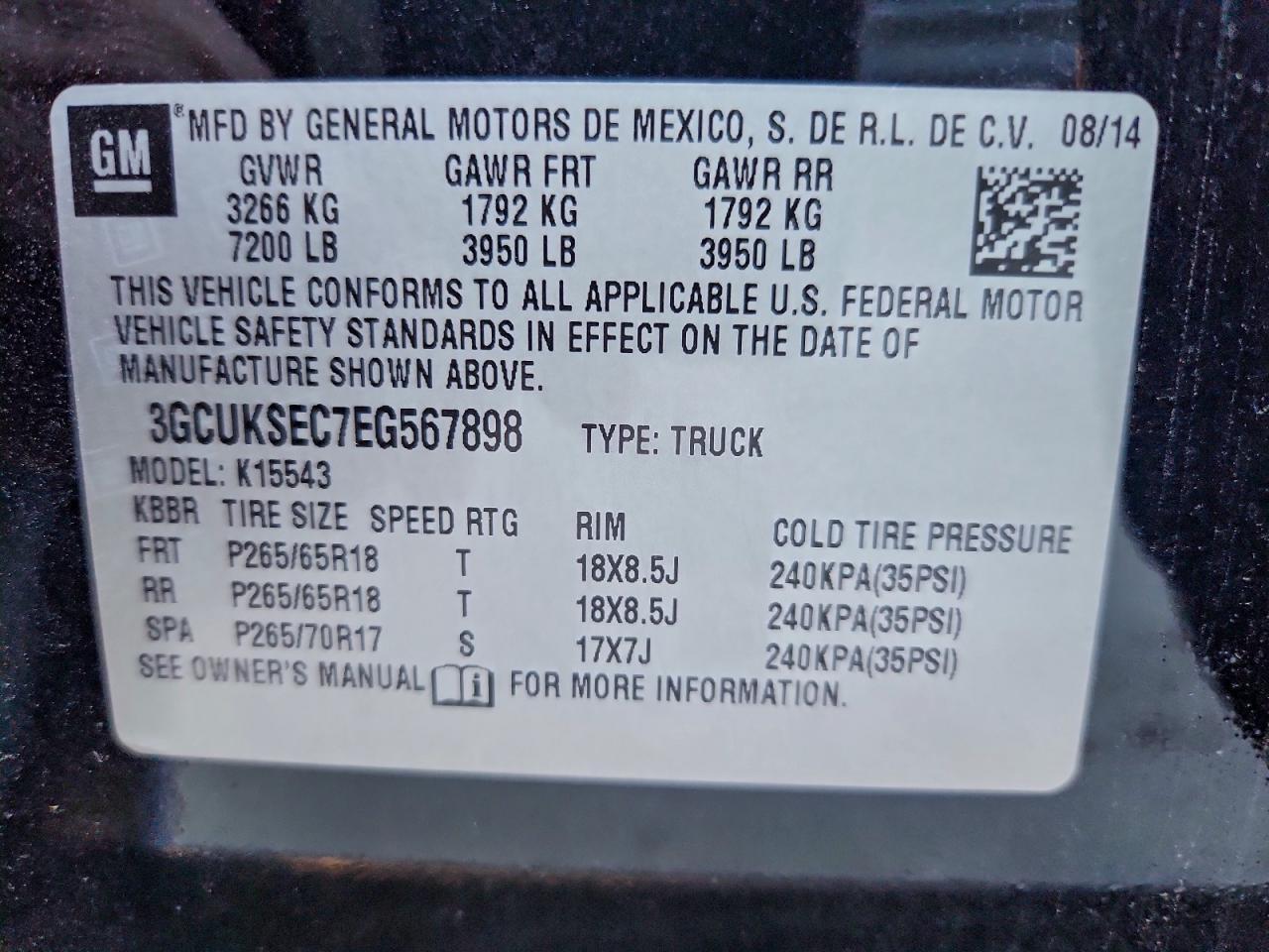 2014 CHEVROLET Silverado
