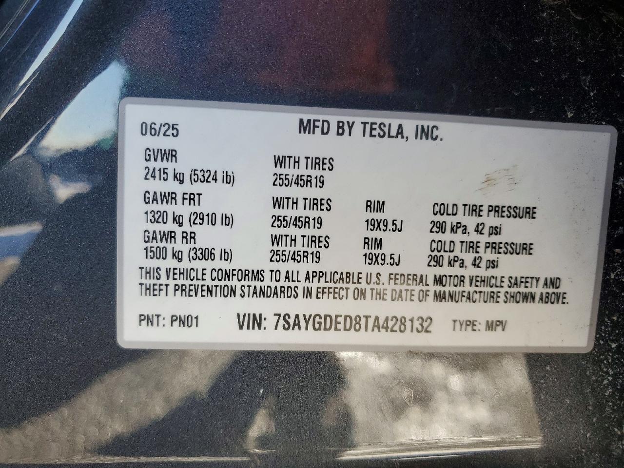 2026 TESLA MODEL Y