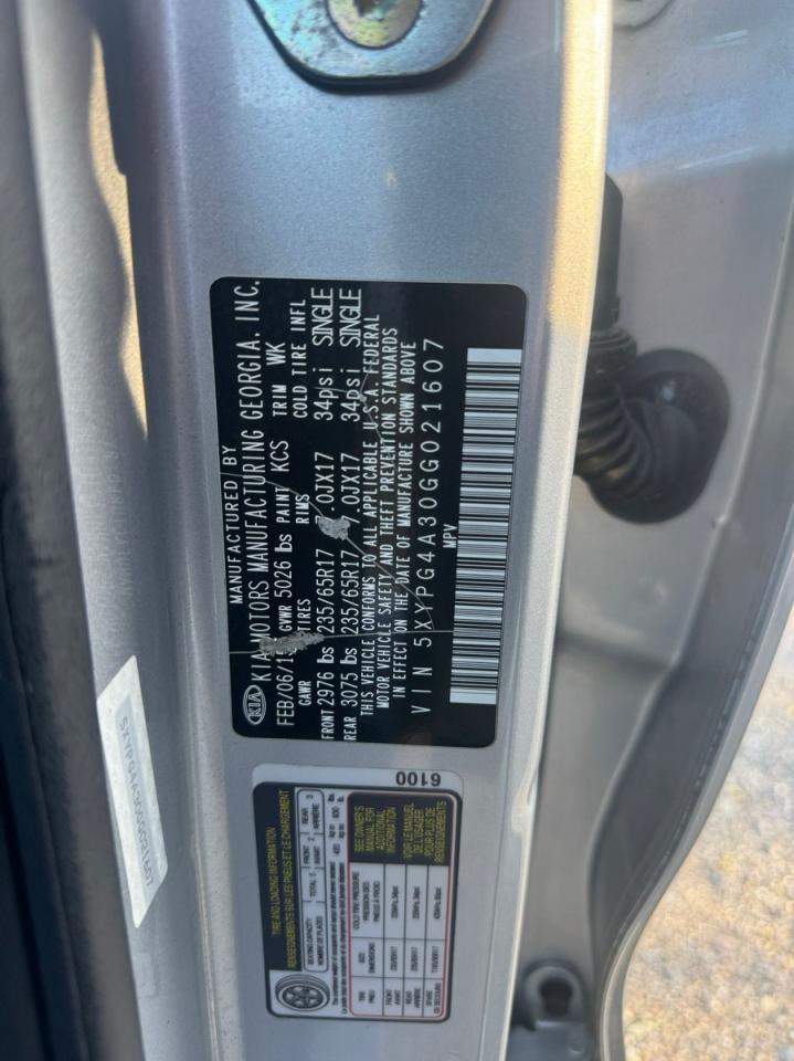 2016 KIA SORENTO