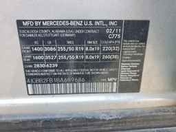 2011 MERCEDES-BENZ ML-Class