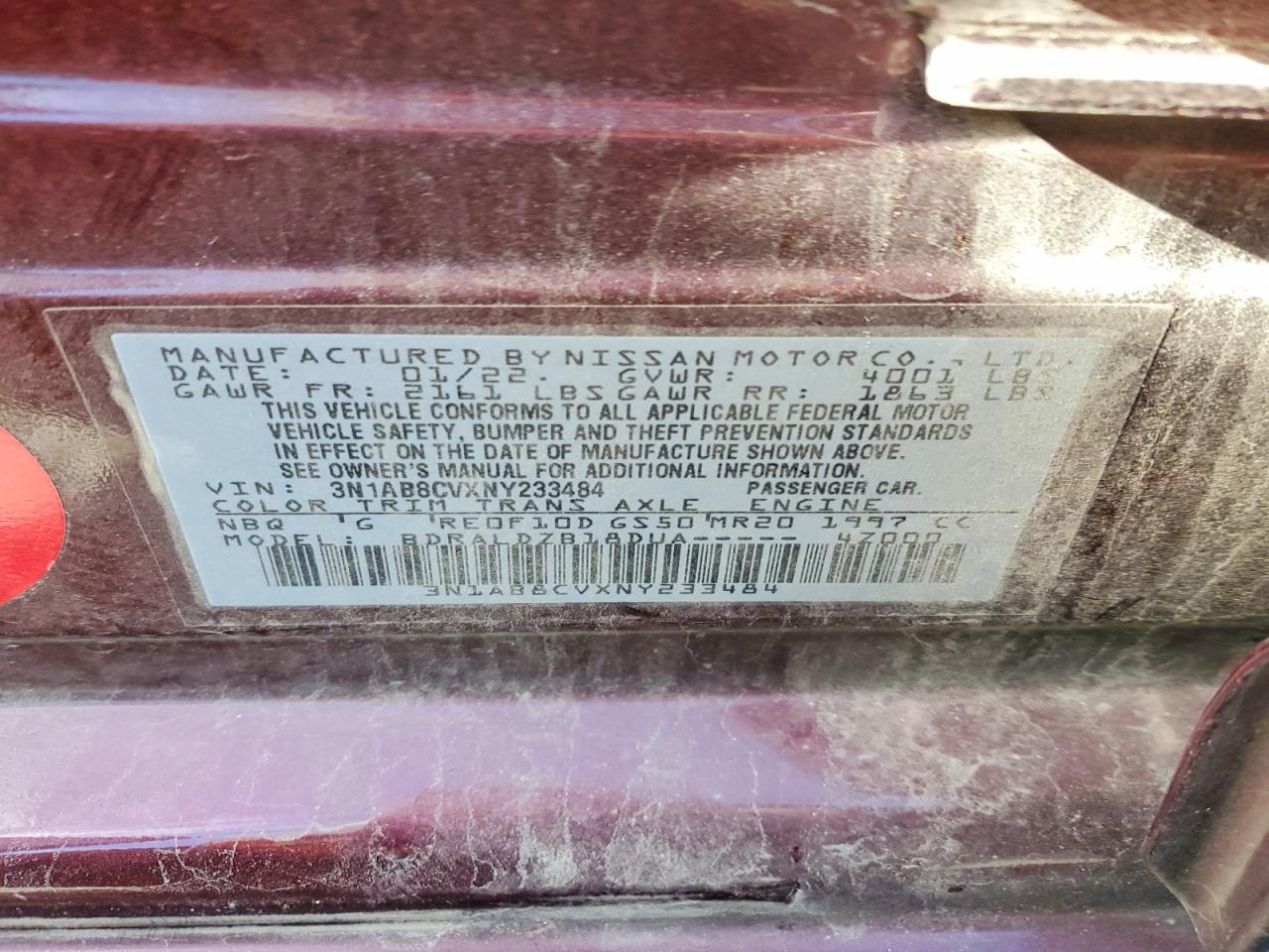 2022 NISSAN SENTRA