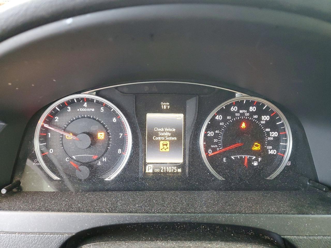 2015 TOYOTA CAMRY
