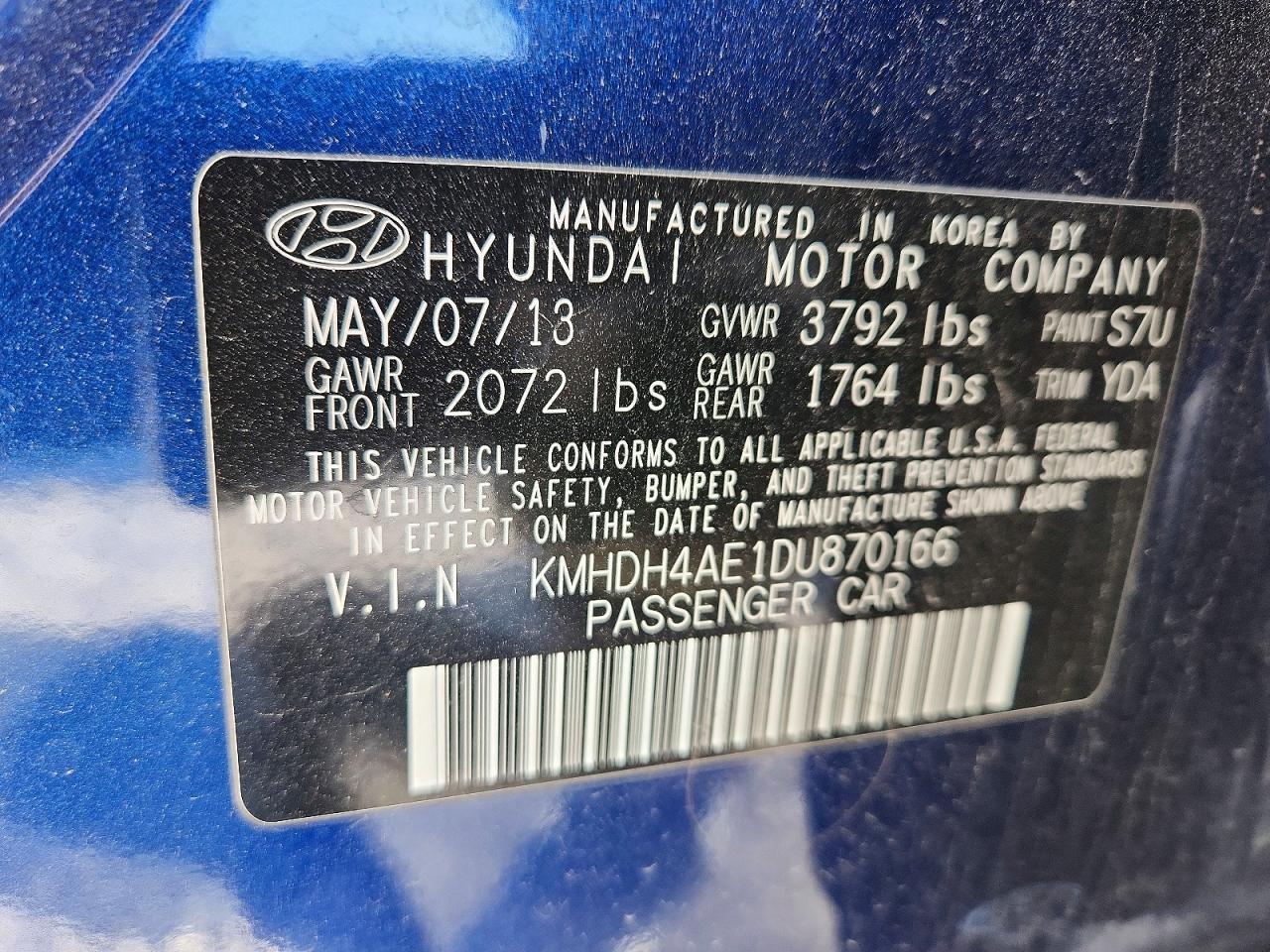 2013 HYUNDAI