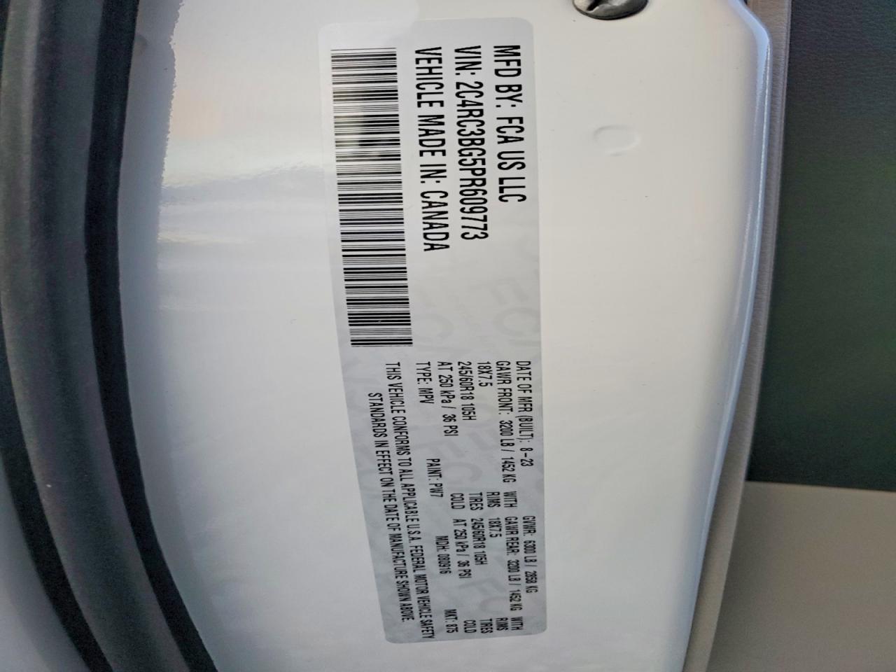 2023 CHRYSLER Pacifica