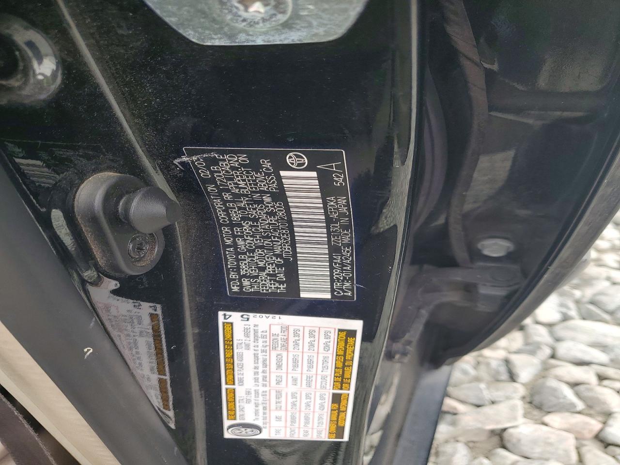 2007 TOYOTA COROLLA