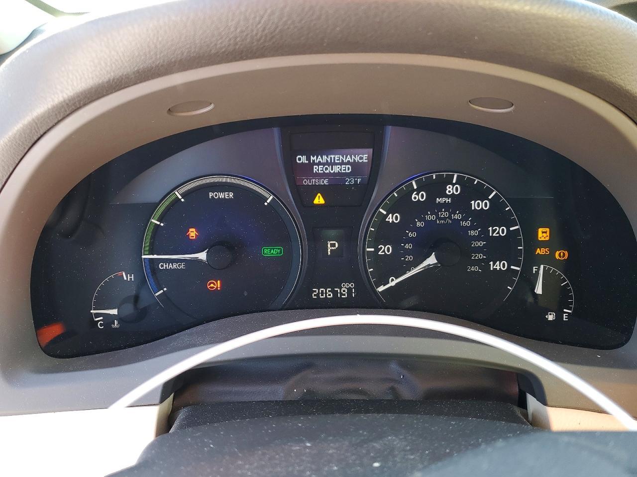 2010 LEXUS RX 450H