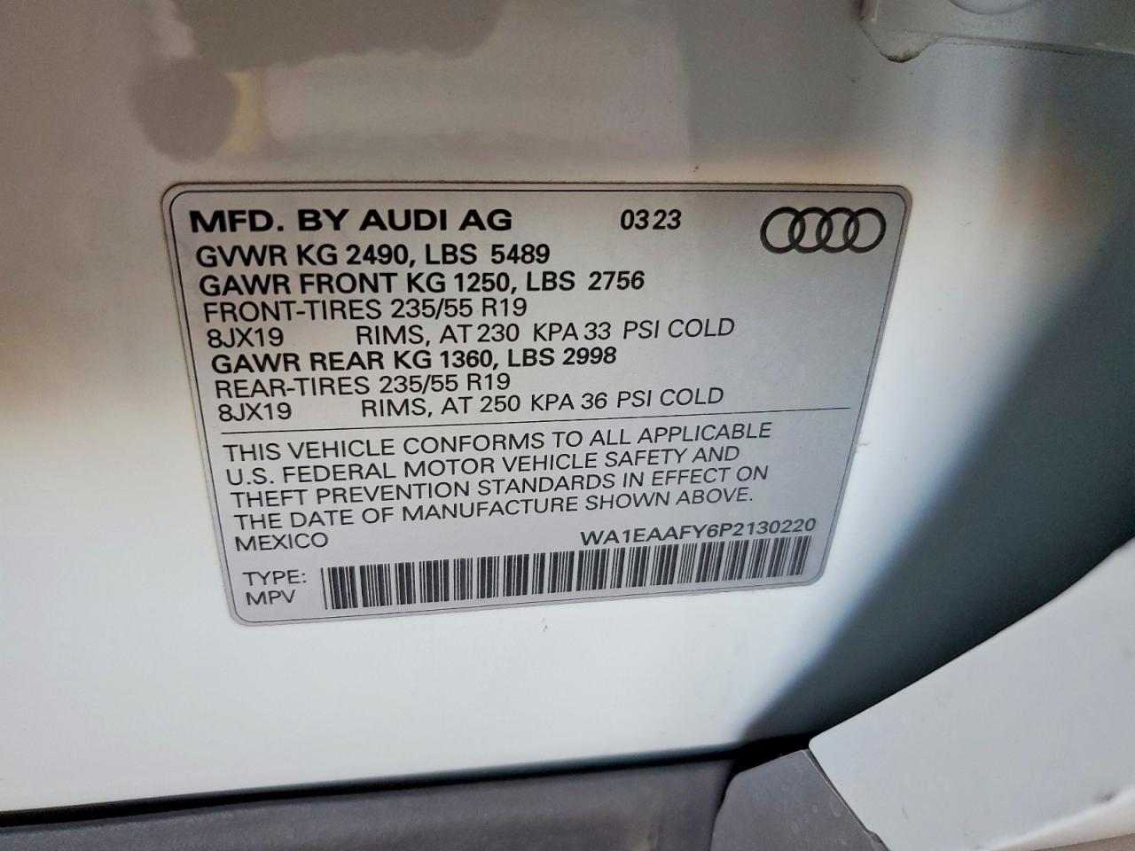 2023 AUDI Q5