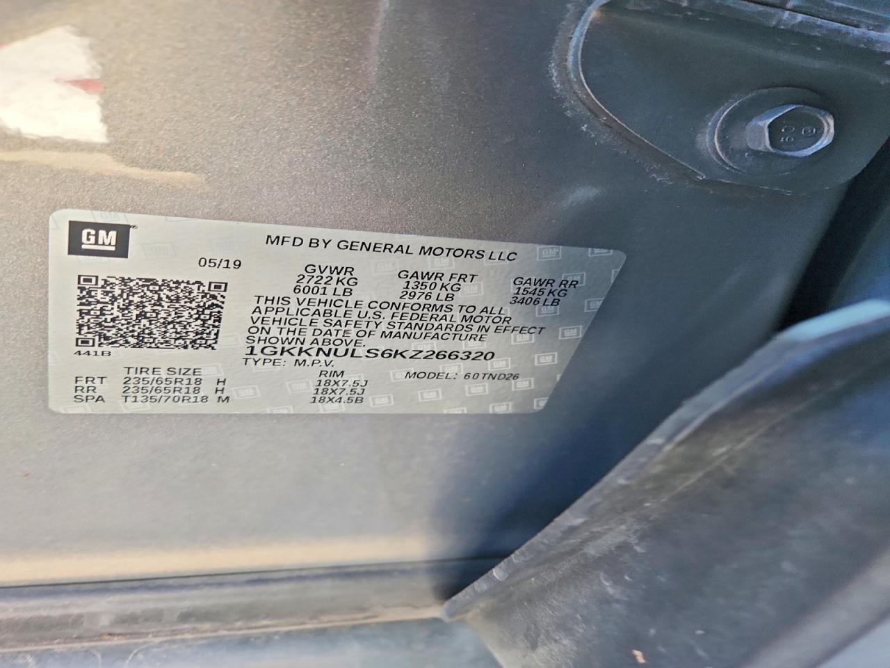2019 GMC ACADIA