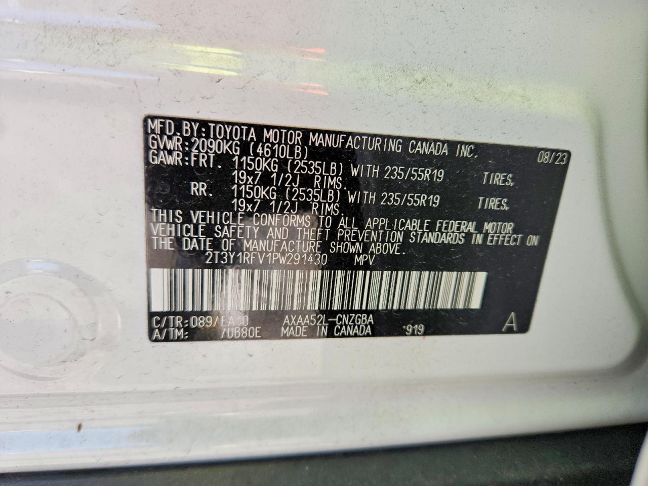 2023 TOYOTA RAV4