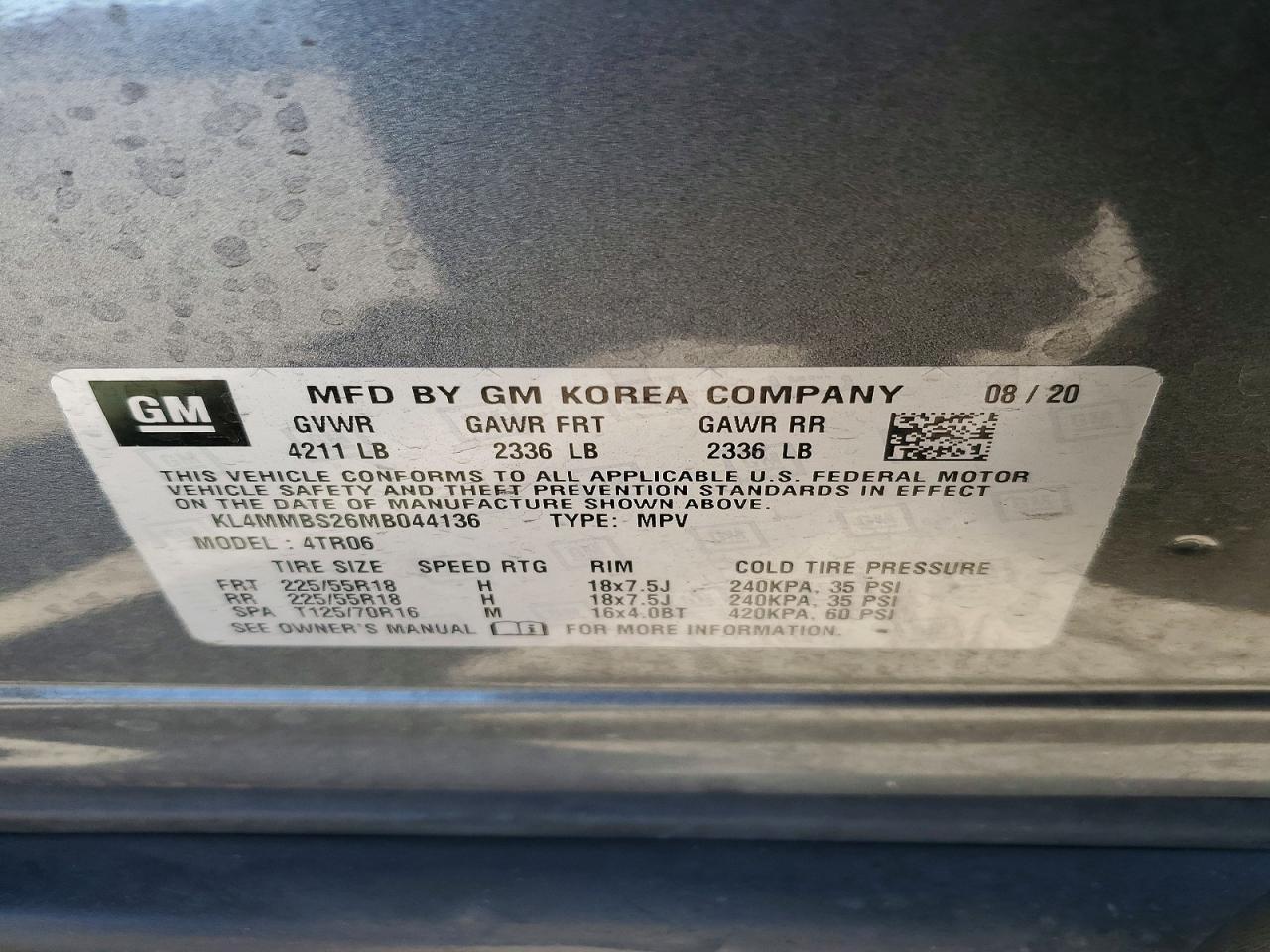 2021 BUICK Encore GX