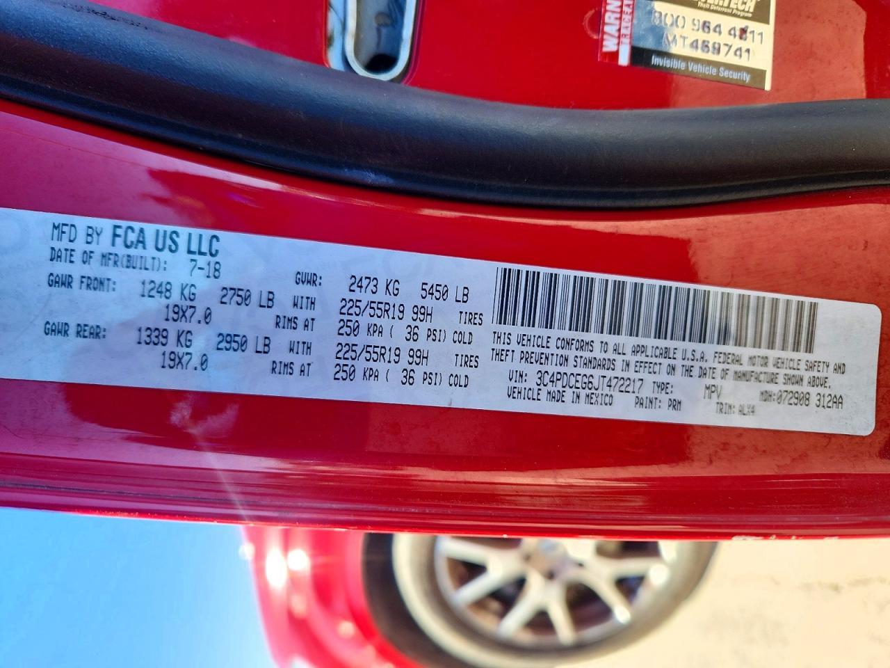 2018 DODGE JOURNEY