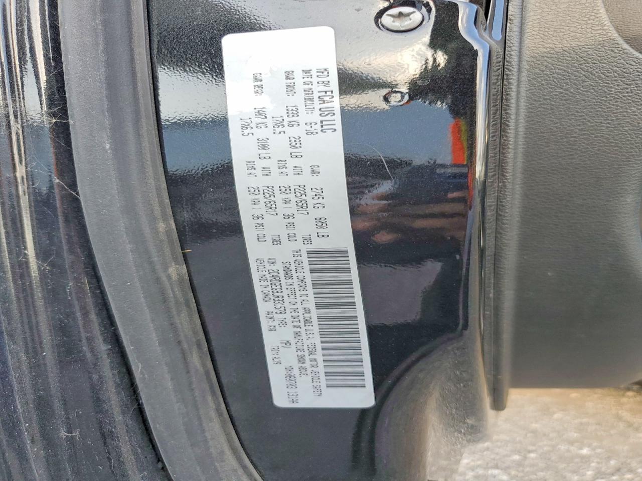 2018 DODGE GRAND CARAVAN