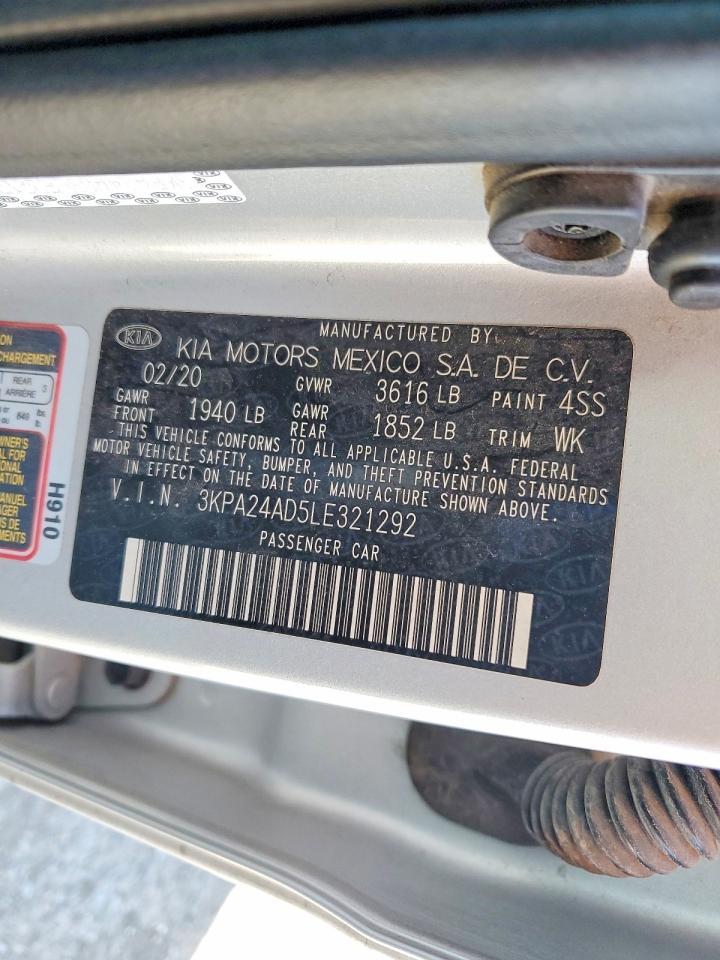 2020 KIA RIO