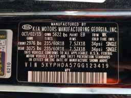 2016 KIA SORENTO