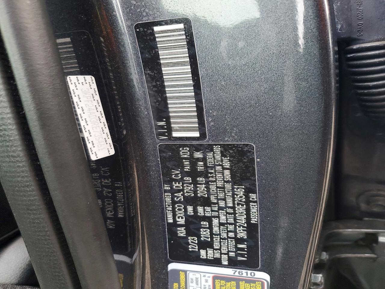 2024 KIA FORTE