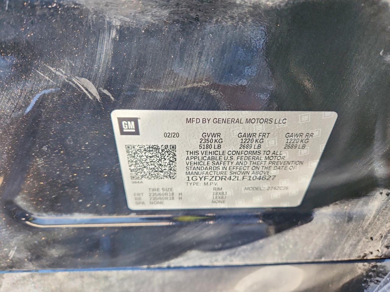 2020 CADILLAC XT4