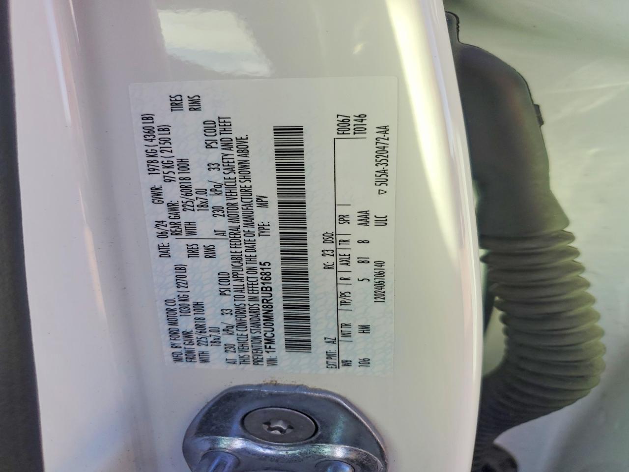 2024 FORD ESCAPE