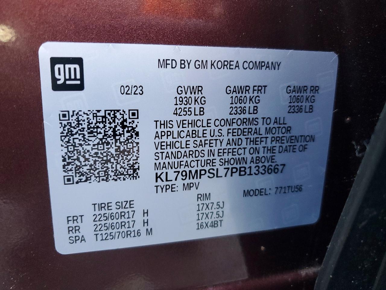 2023 CHEVROLET Trailblazer