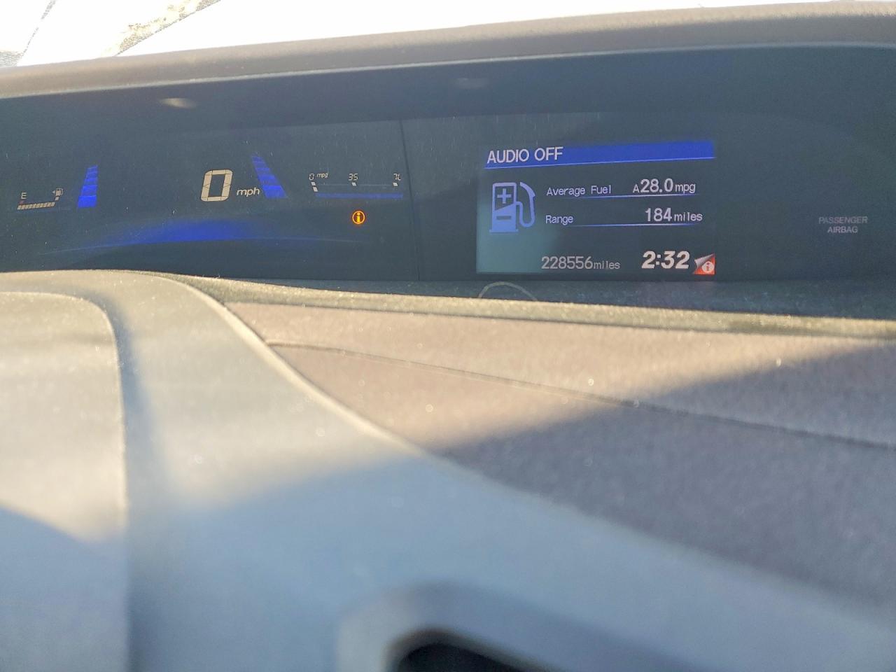 2012 HONDA CIVIC