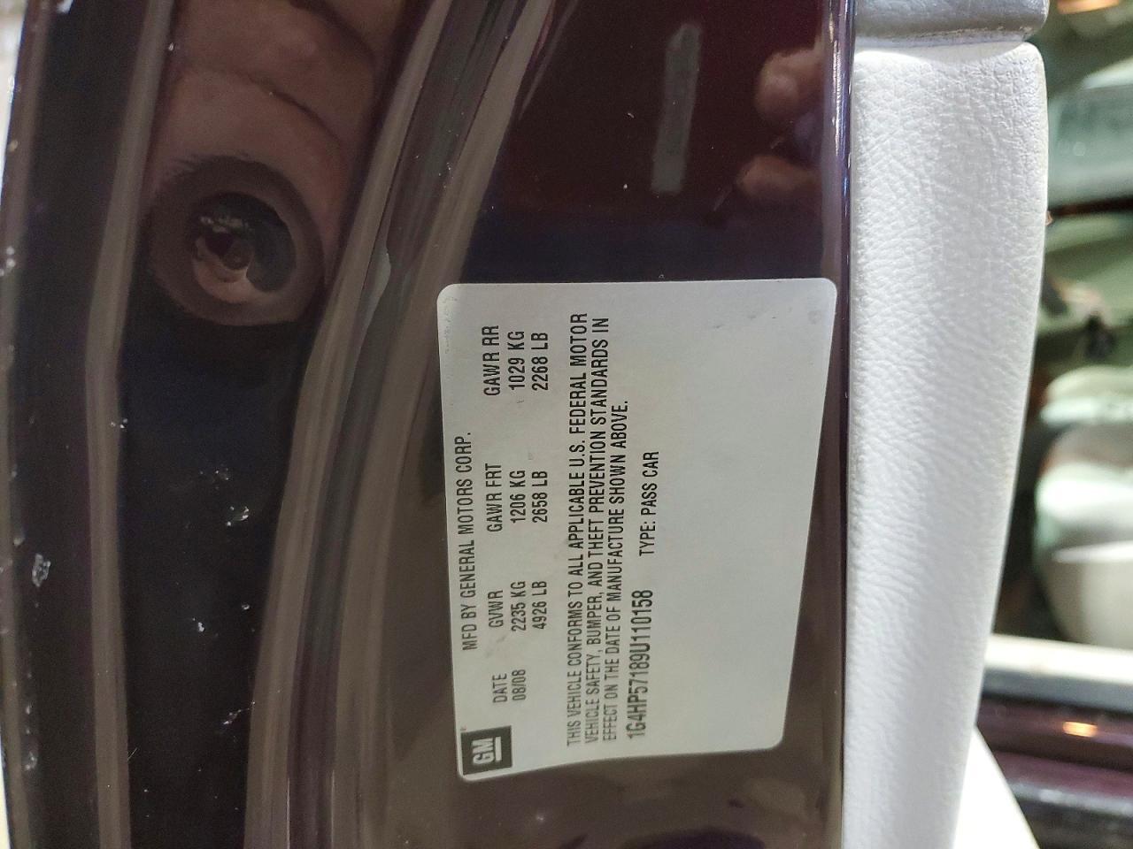 2009 BUICK Lucerne