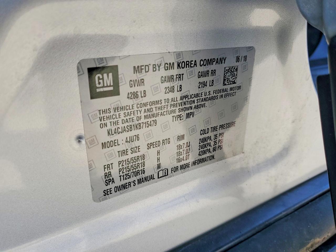 2019 BUICK ENCORE