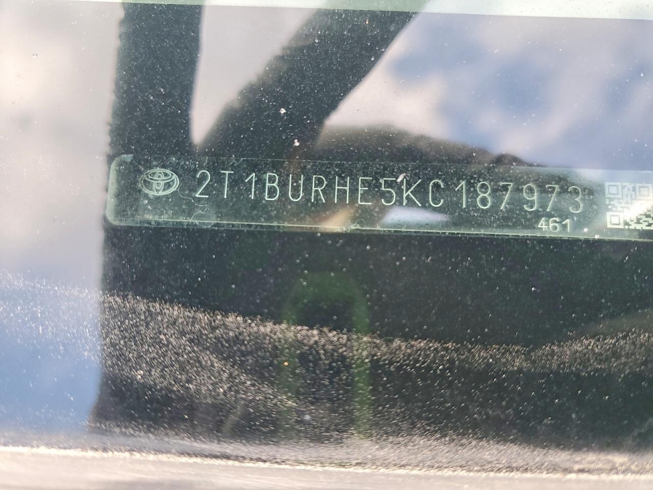 2019 TOYOTA COROLLA