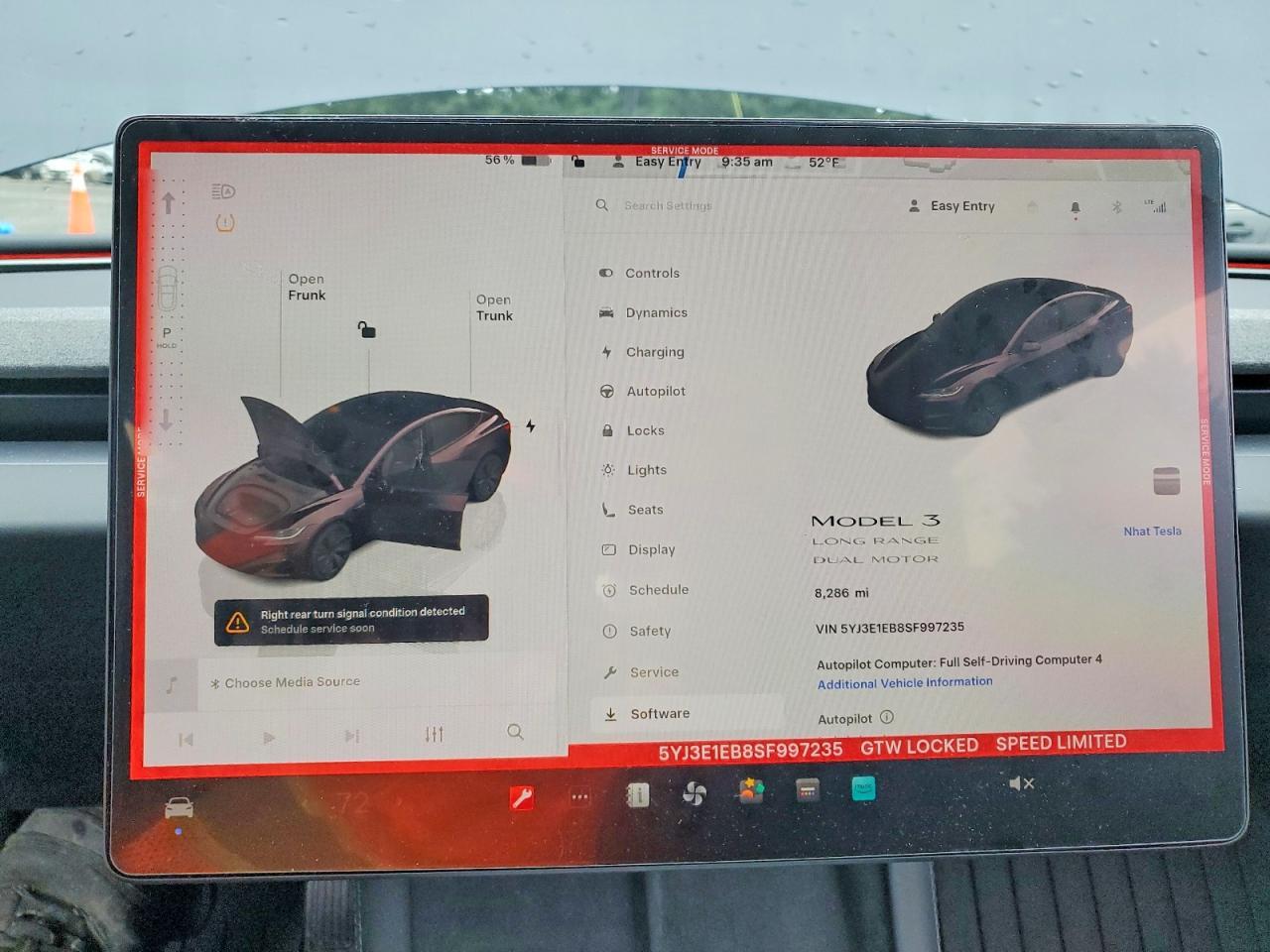 2025 TESLA MODEL 3